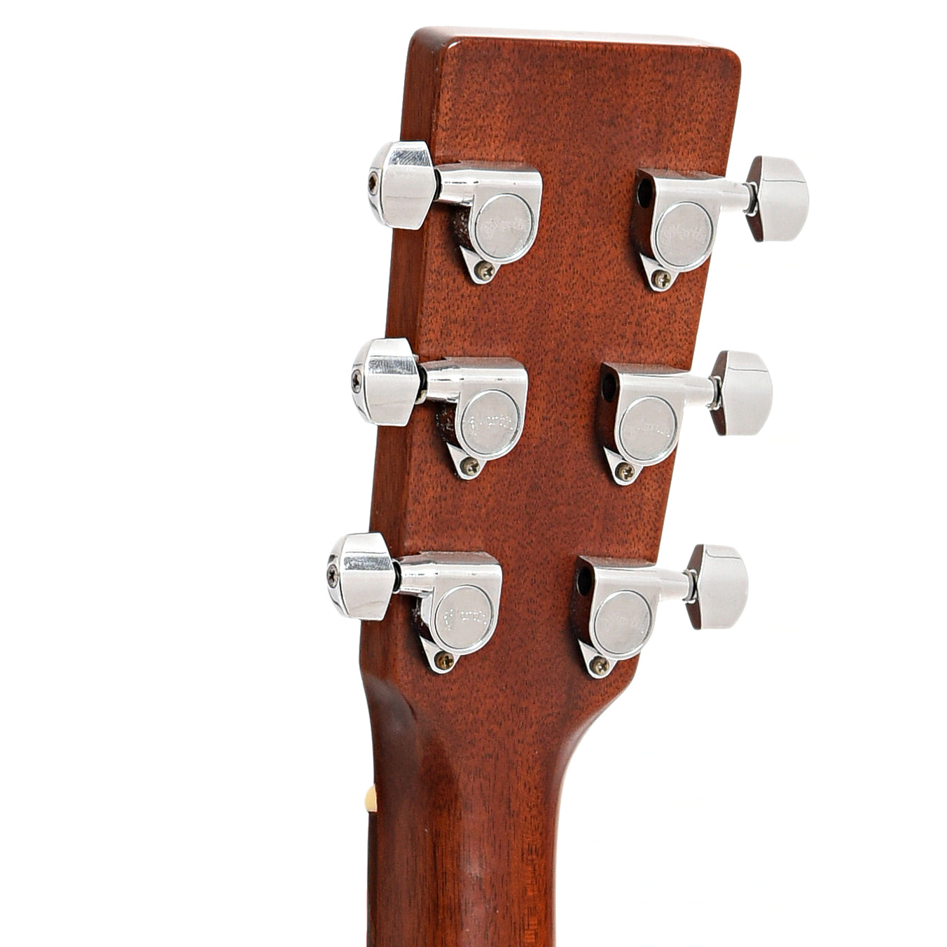 Back headstock of Martin JC-1E Acoustic Guitar (1999)