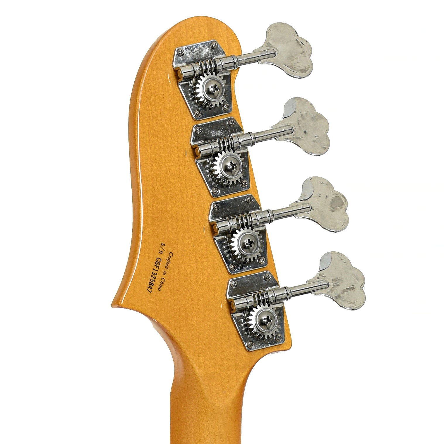 Tuners of Fender Starcaster Hollowbody Electric Bass  