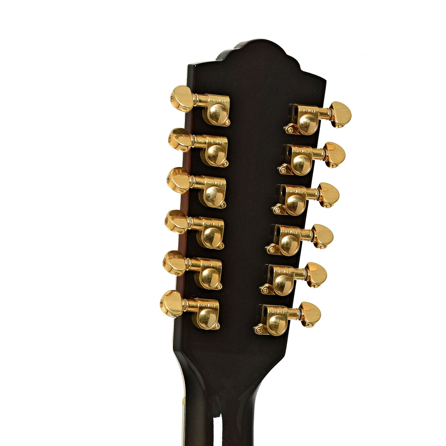 Tuners of Guild F412 12-string acoustic guitar