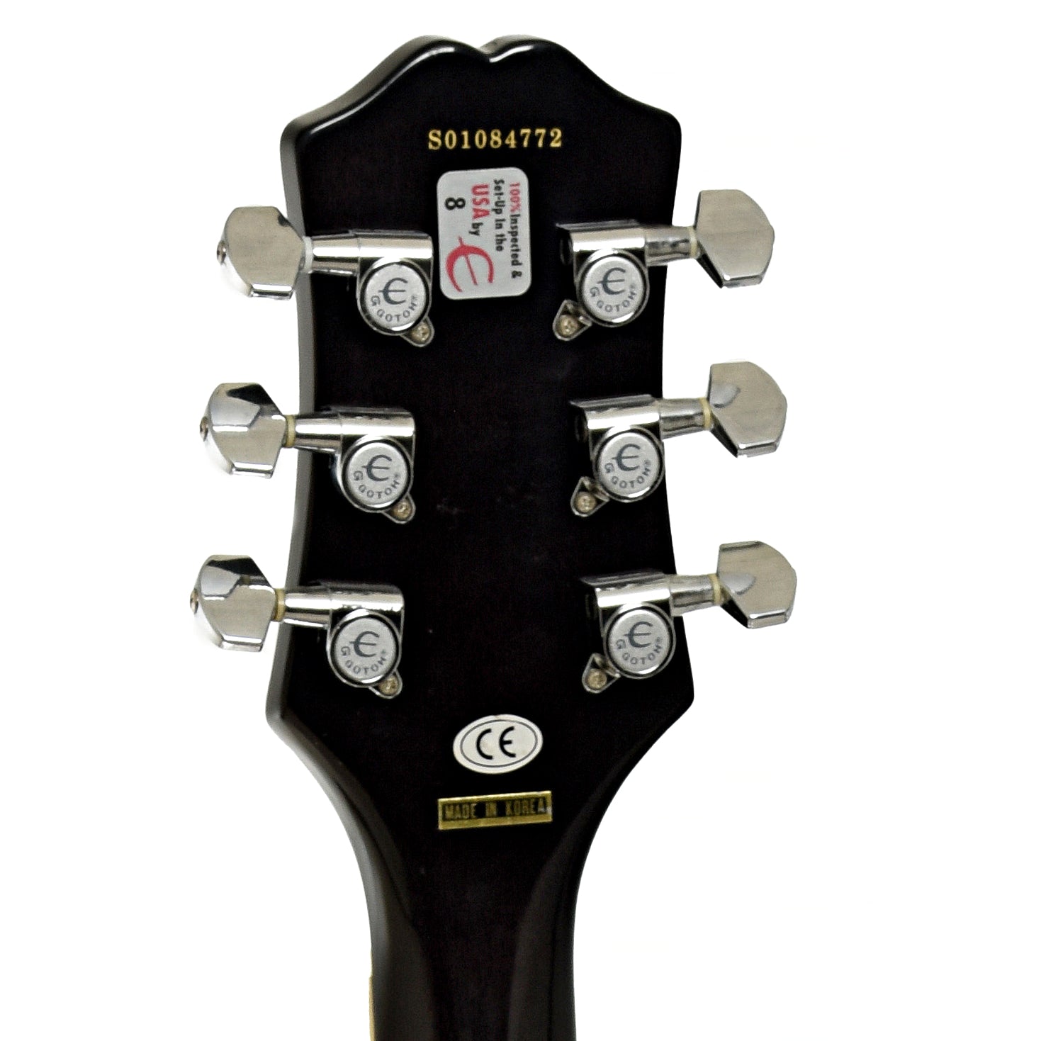 Tuners of Epiphone Alleykat Hollowbody Electric Guitar