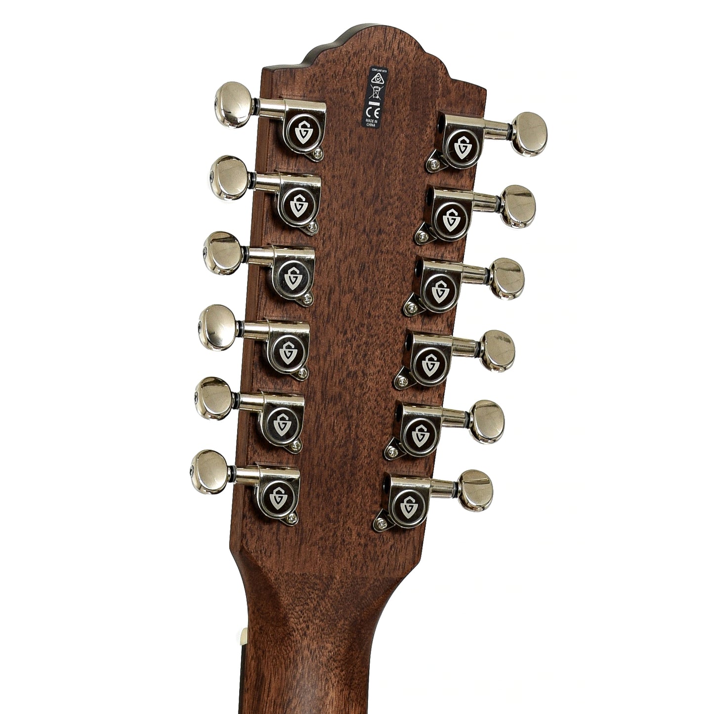 tUNERS OF Guild F-2512E Maple Blonde Left Handed 12-String Acoustic Guitar