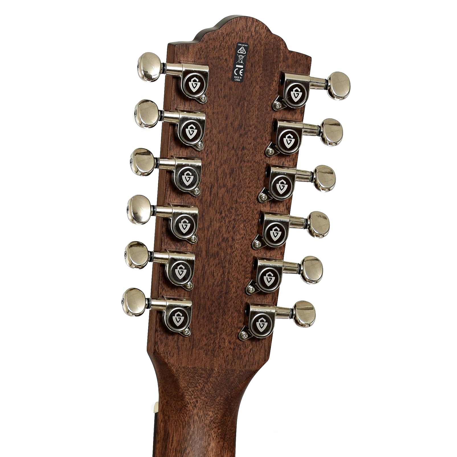 tUNERS OF Guild F-2512E Maple Blonde Left Handed 12-String Acoustic Guitar