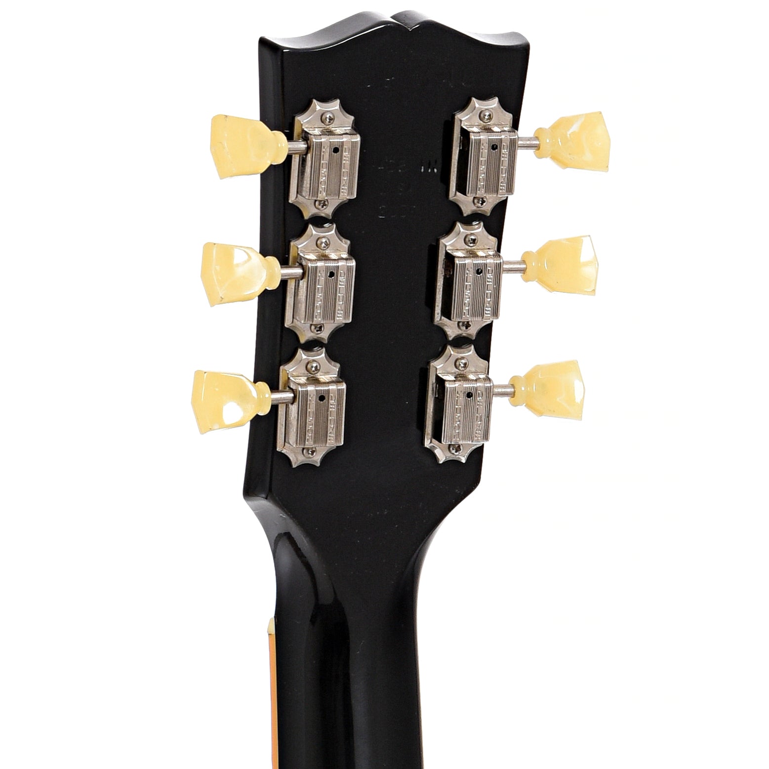 Back headstock of Gibson Les Paul Traditional Electric Guitar (2008)