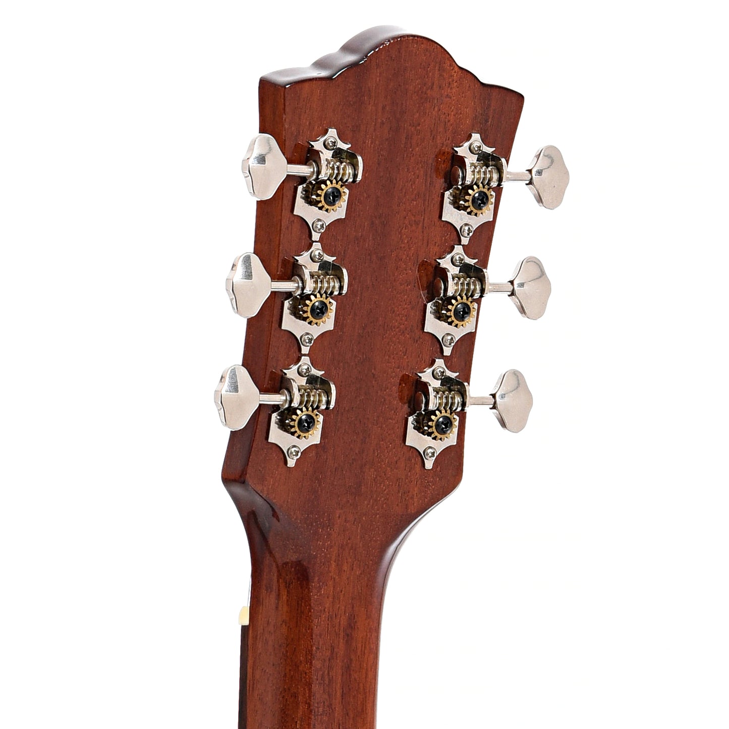Back headstock of Gulid OM-140 Westerly Acoustic Guitar (2015)