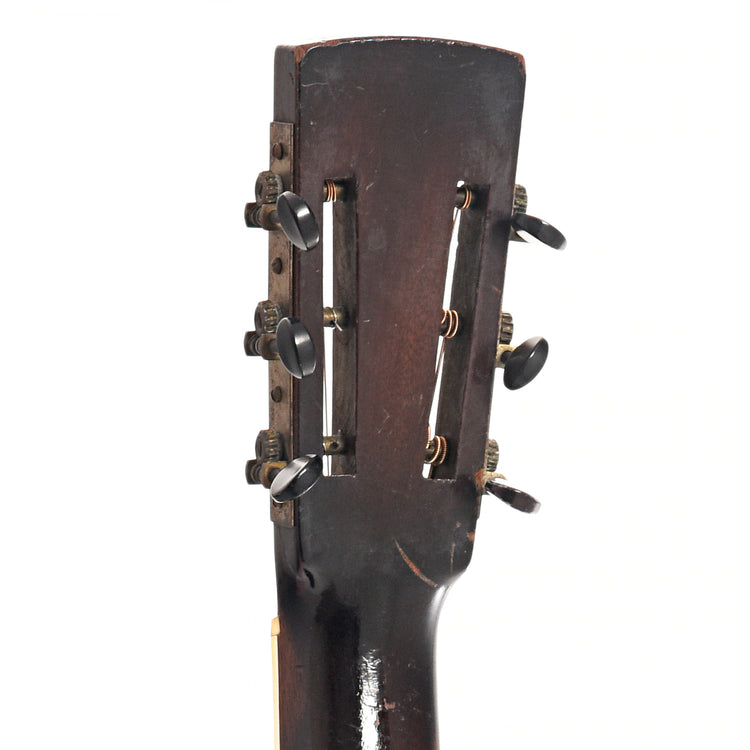 Back headstock of Dobro Model 55 Resonator Guitar