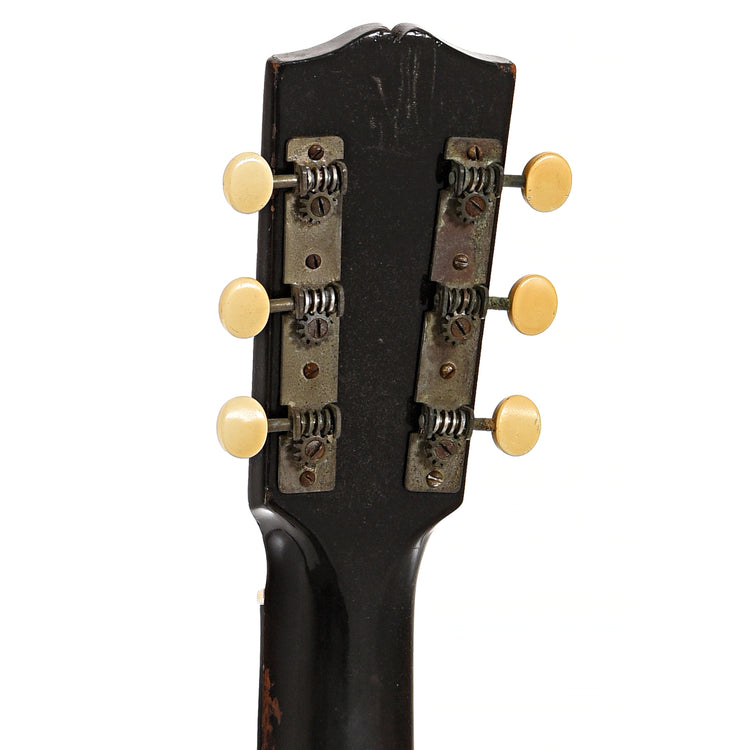 Back headstock of 1928 Gibson L-3 Archtop Acoustic