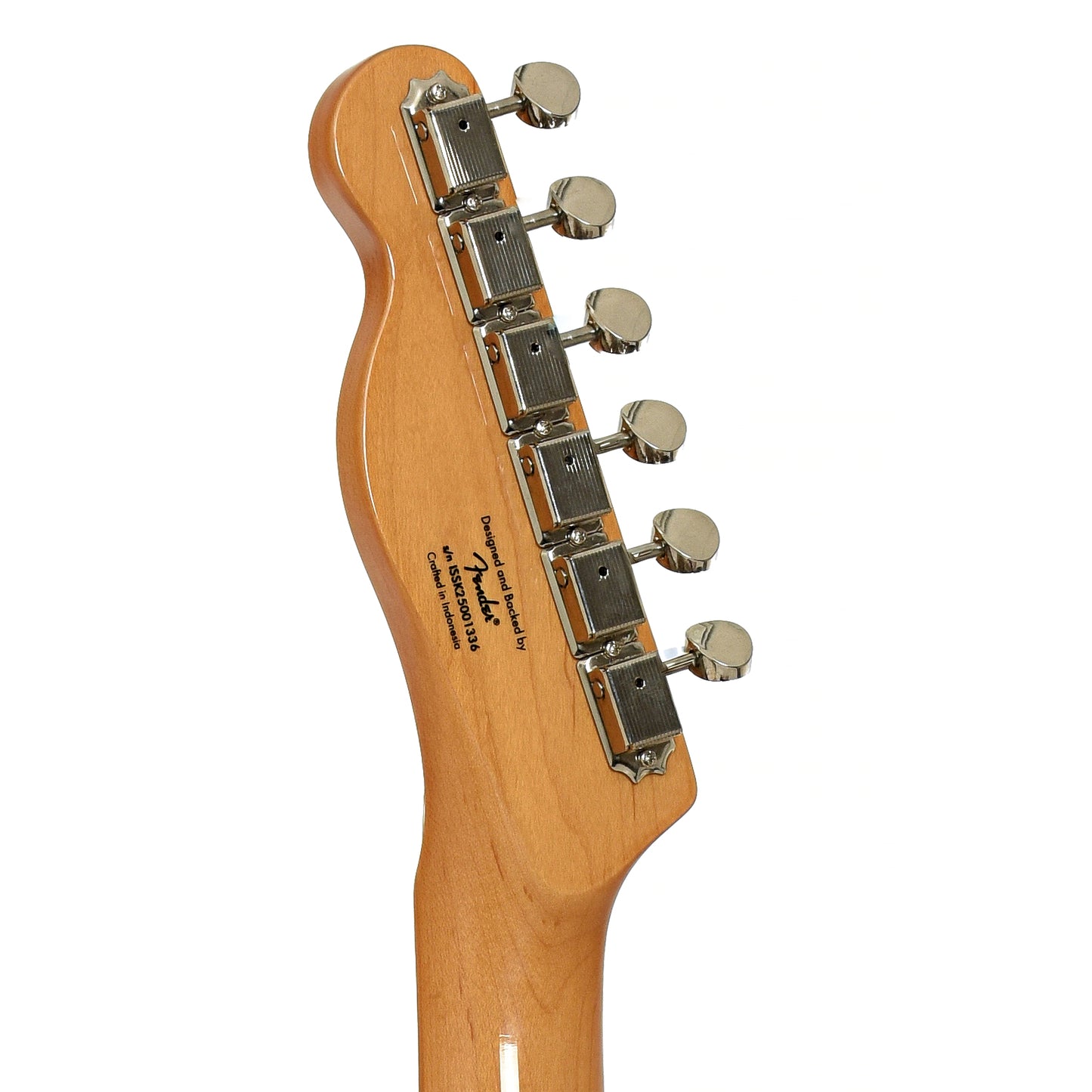 Tuners of Squier Classic Vibe '60s Telecaster Thinline, Natural