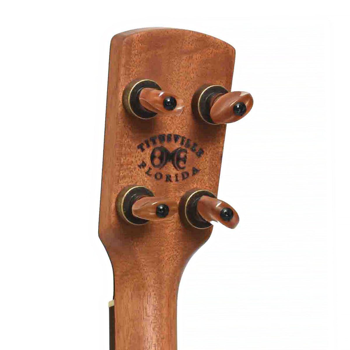 Tuners of Ome Alpha-12 12in Openback Banjo & Gigbag, 26 Bracket