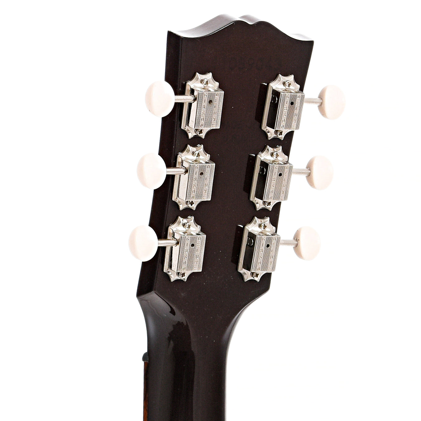 Back headstock of Gibson J-45 Standard