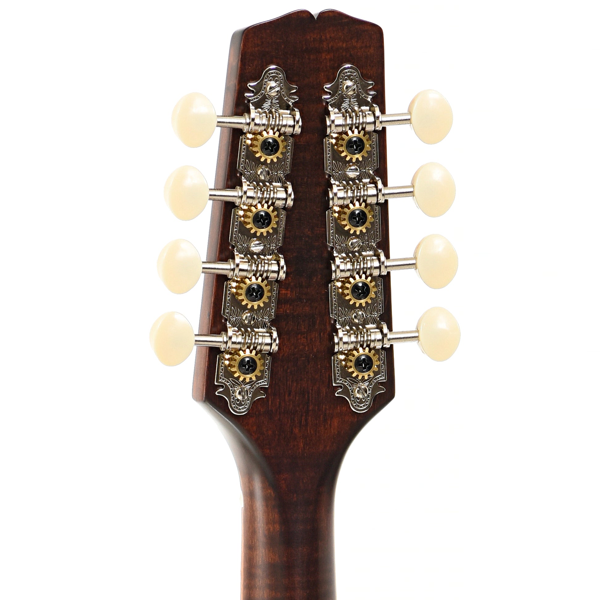 Back headstock of Kentucky KM-206 A-Model Mandolin
