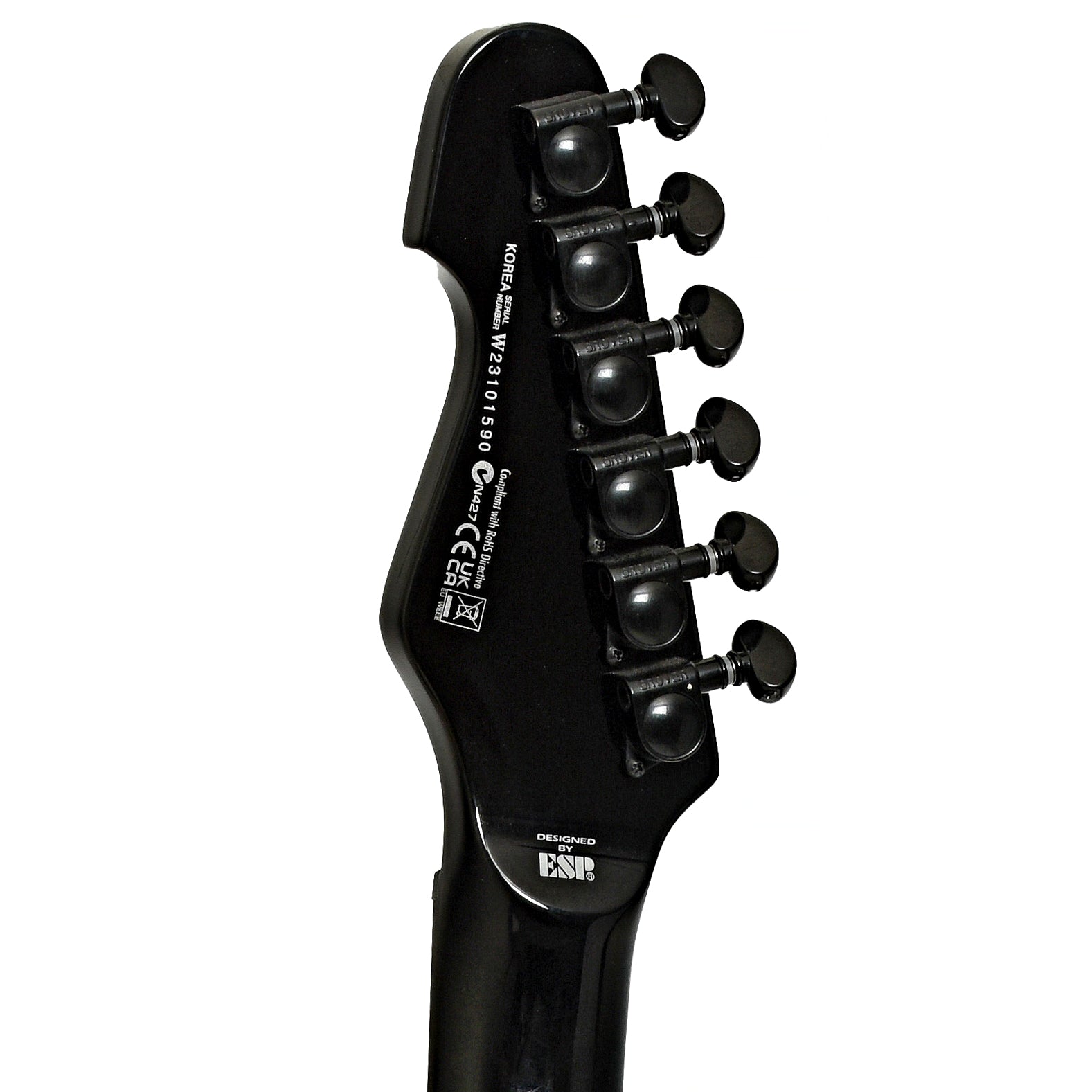 Tuners of ESP LTD TE-1000 Evertune Electric Guitar