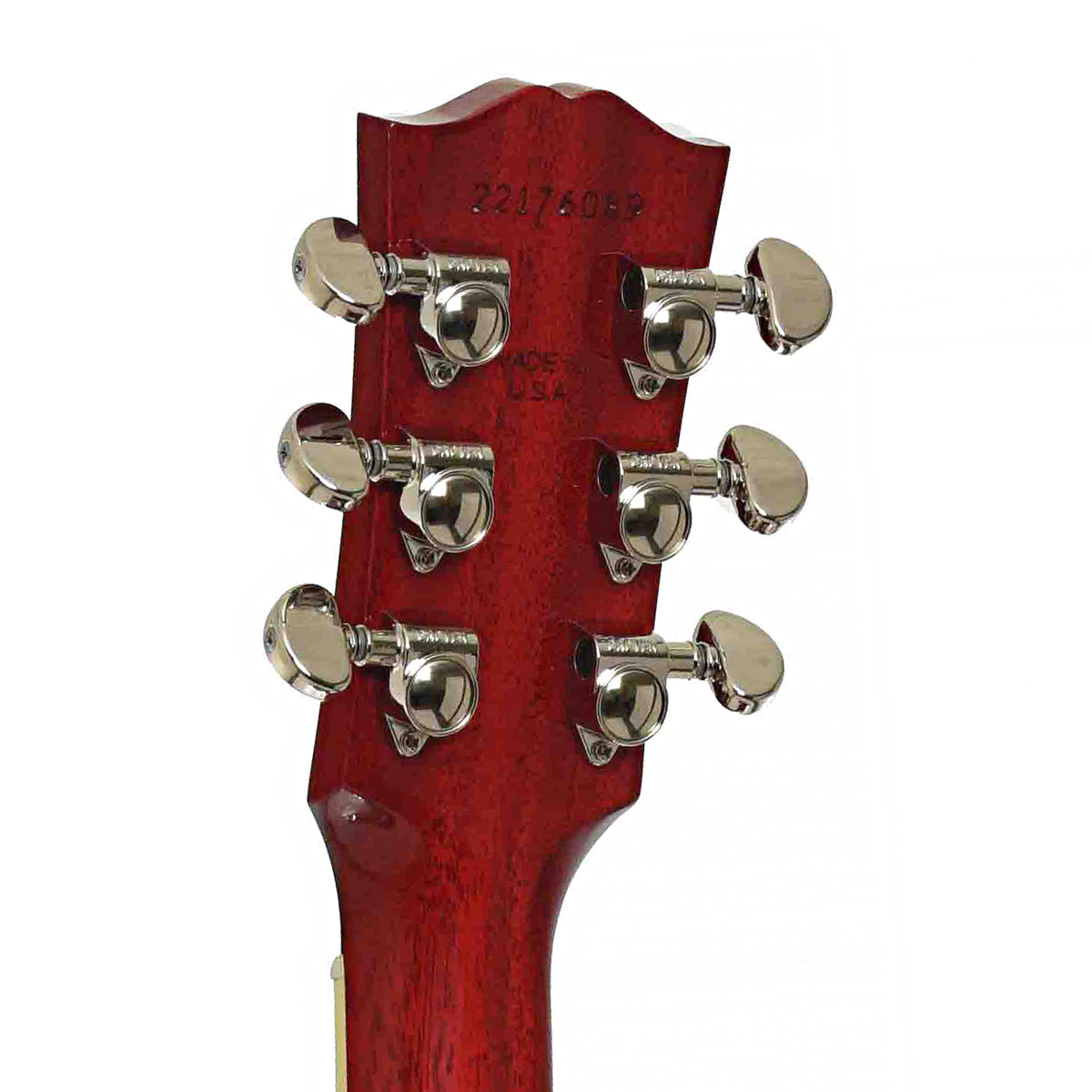 Tuners of Gibson Hummingbird Standard Acoustic Guitar & Case, Vintage Cherry Sunburst (HiFi Pickup)