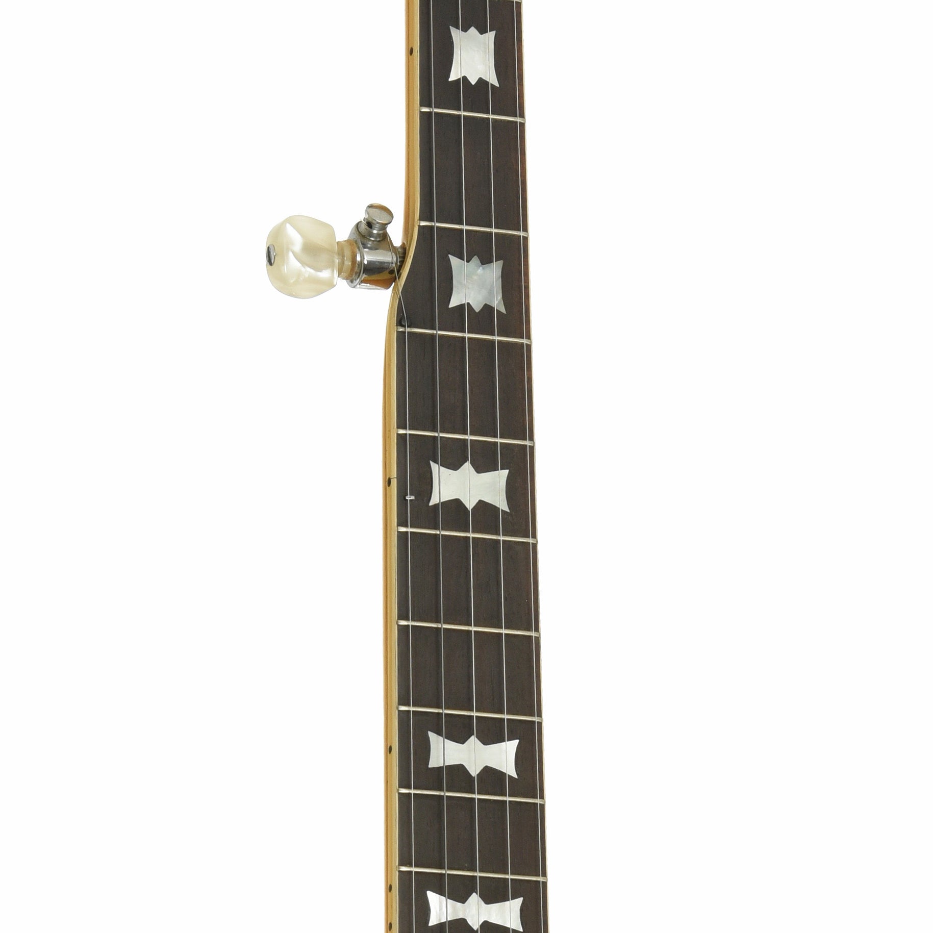 Fretboard of Gibson RB-25 Resonator Banjo