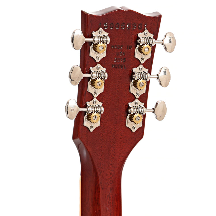 Back headstock of Gibson Les Paul Special