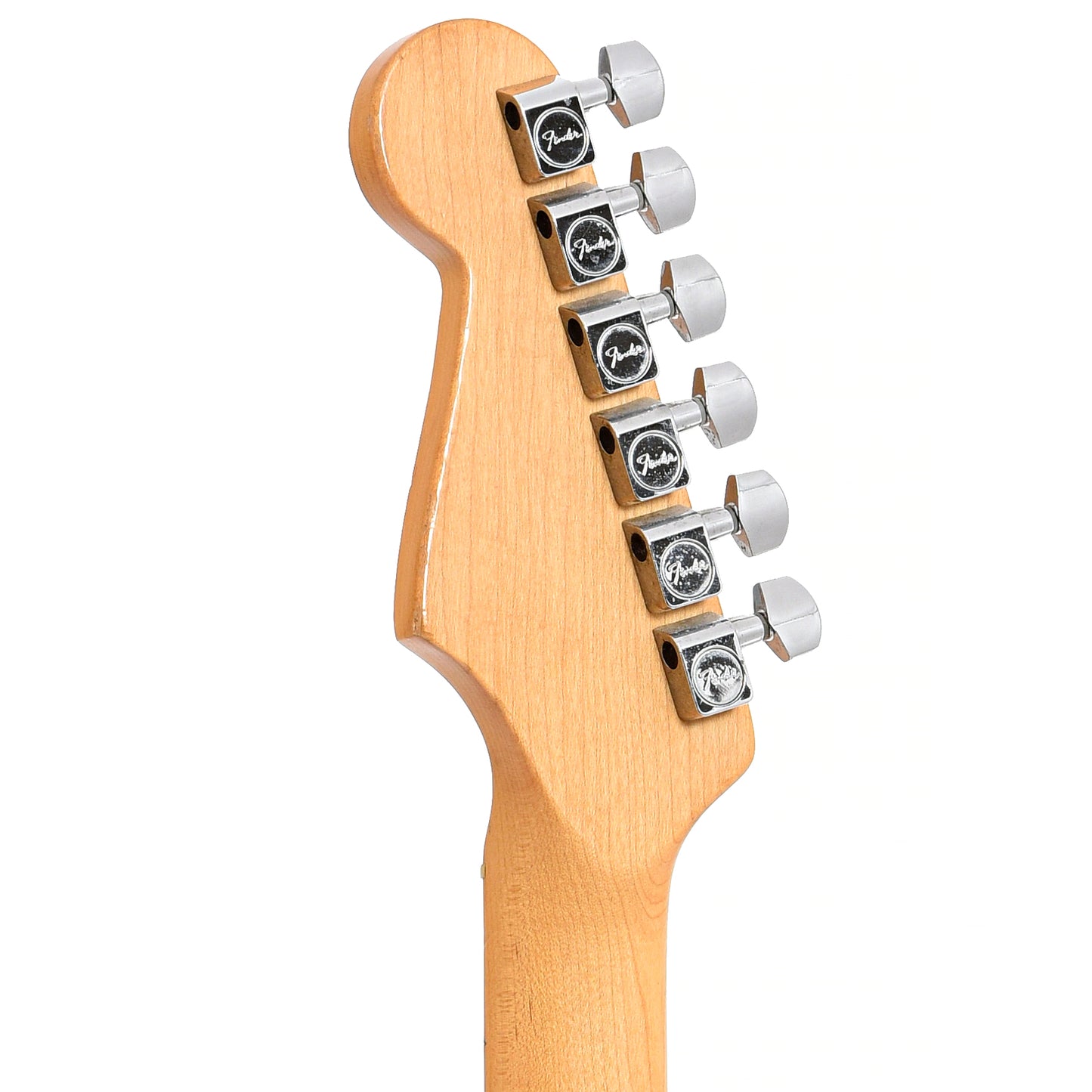 Back headstock of Fender Standard Stratocaster (2022)