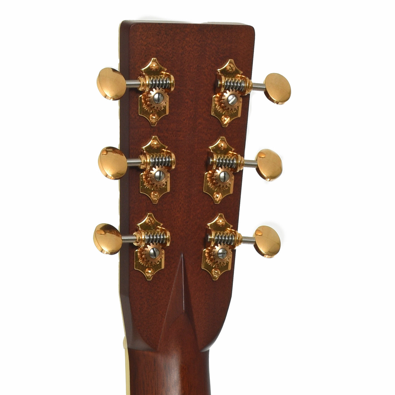 Tuners of Santa Cruz OM Custom Cutaway Acoustic Guitar