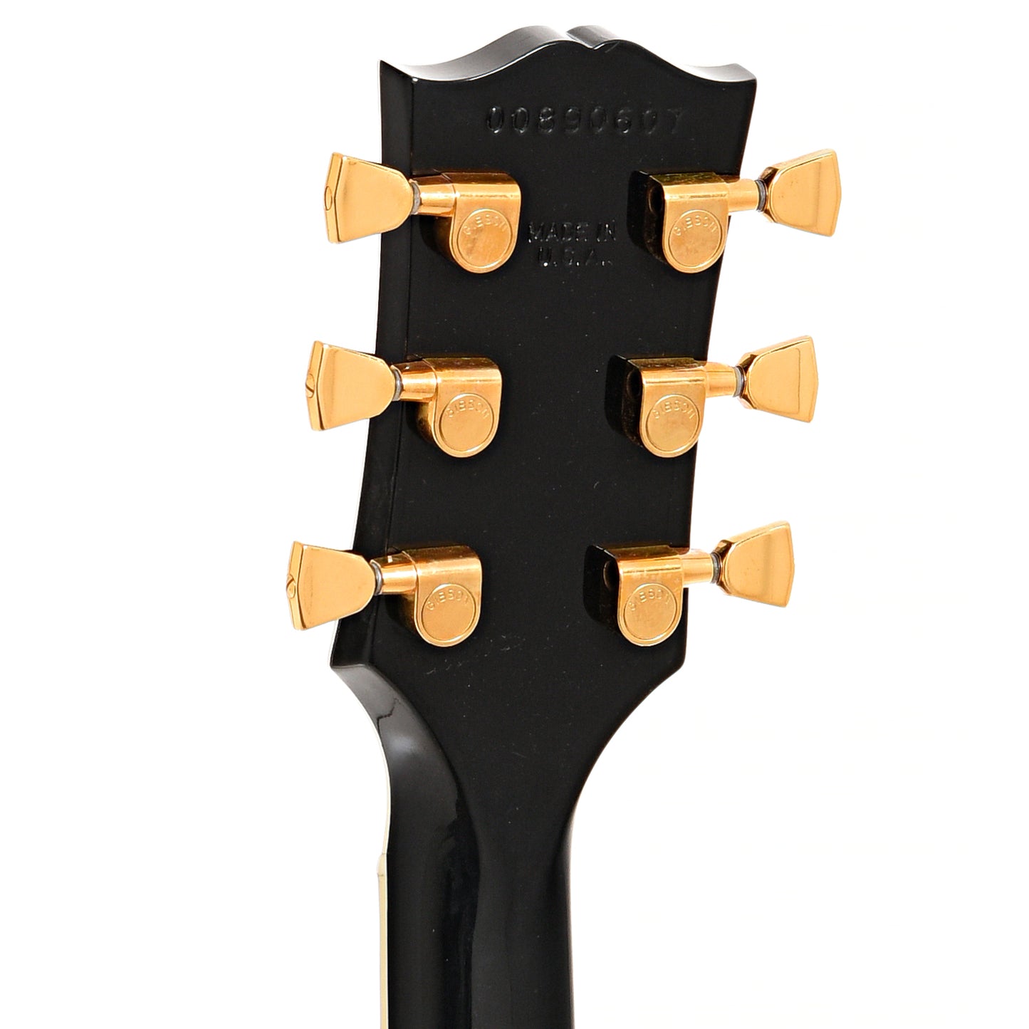 Back headstock of Gibson Lucille Hollowbody Electric Guitar (2000)