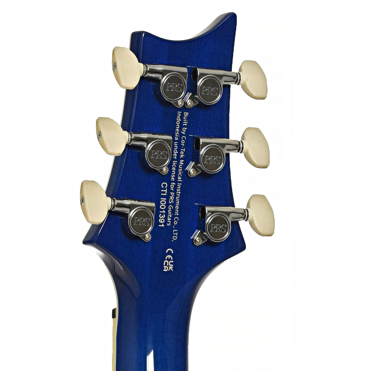 Tuners of PRS SE Hollowbody I Piezo Electric Guitar, Lake Blue 