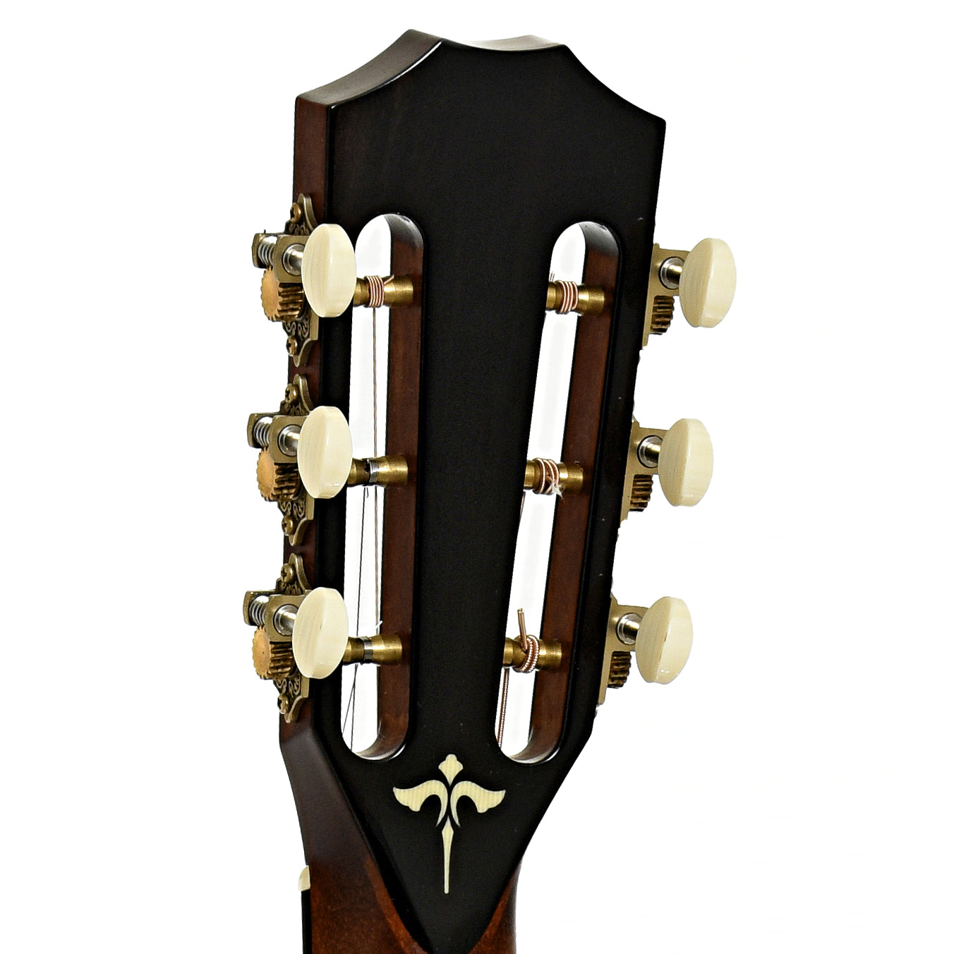 Tuners of Taylor 612ce 12-Fret Acoustic-Electric Guitar 