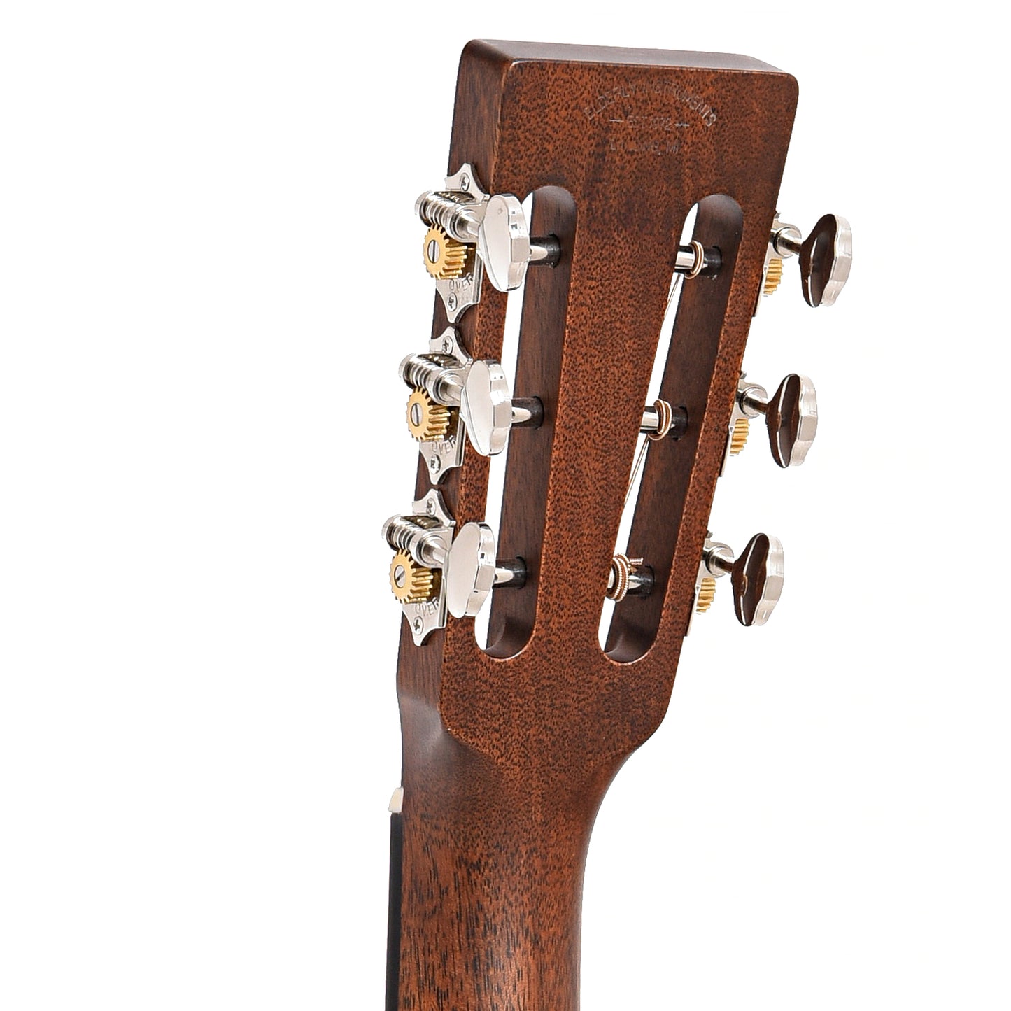 Back headstock of Martin Custom 000 12-Fret Guitar