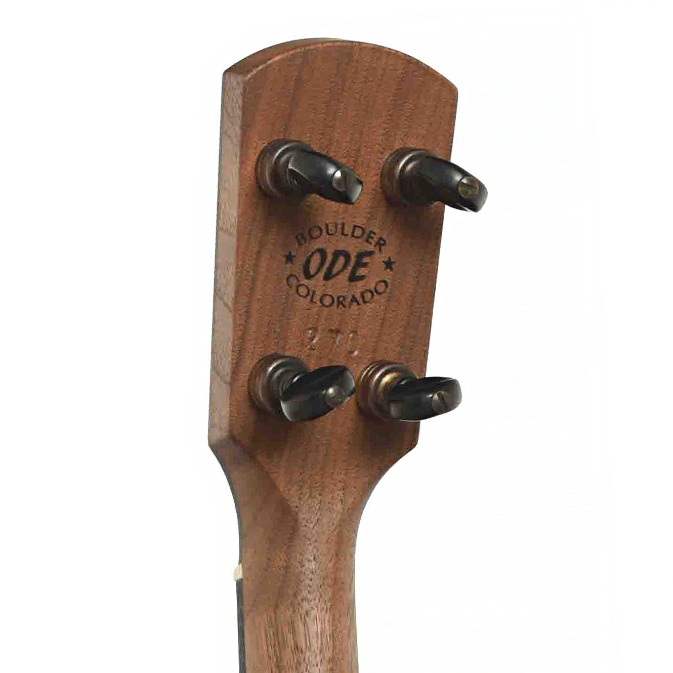 Ode Magician 13in Walnut Openback Banjo & Gigbag