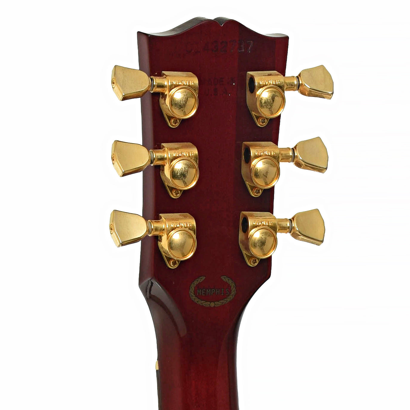 Tuners of Gibson ES-135 Hollowbody Electric Guitar