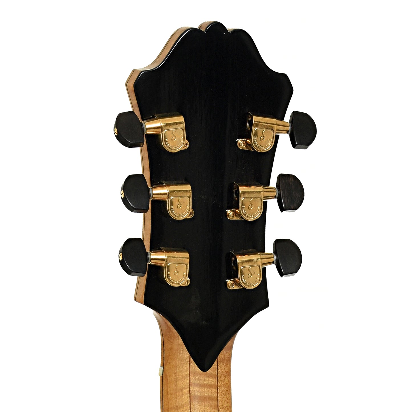 Tuners of Gagnon Composer 17 in. Archtop Hollowbody Electric Guitar 