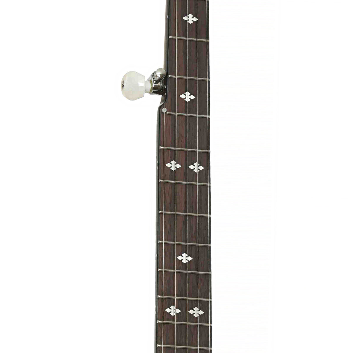Fretboard of Gold Tone CC-100R+ Cripple Creek Acoustic-Electric Resonator Banjo & Gigbag