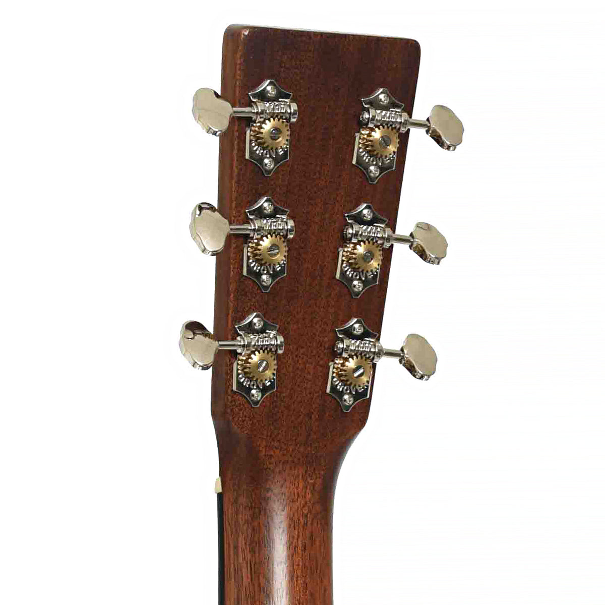 Tuners of Martin DSS-16E Acoustic Guitar & Gigbag, Black Smoke