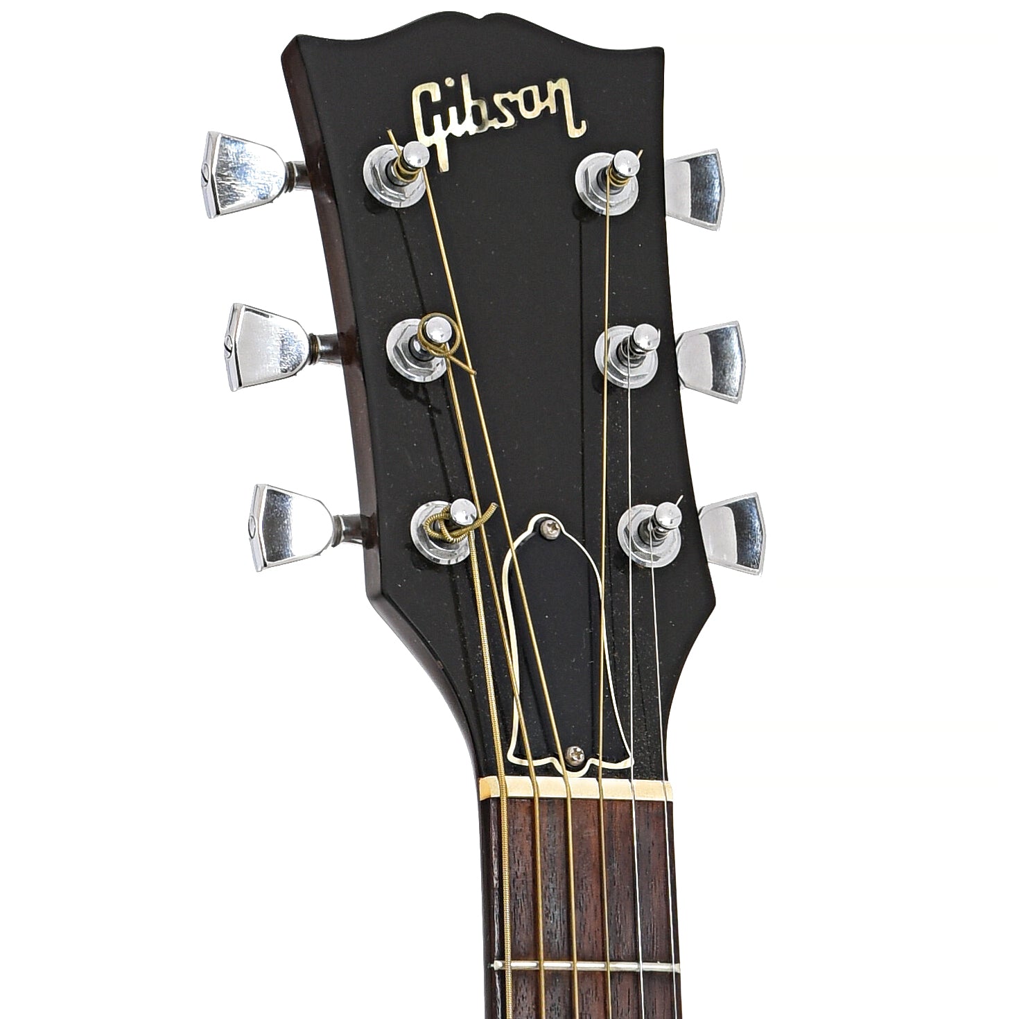 Front headstock of Gibson J-55 Acoustic Guitar