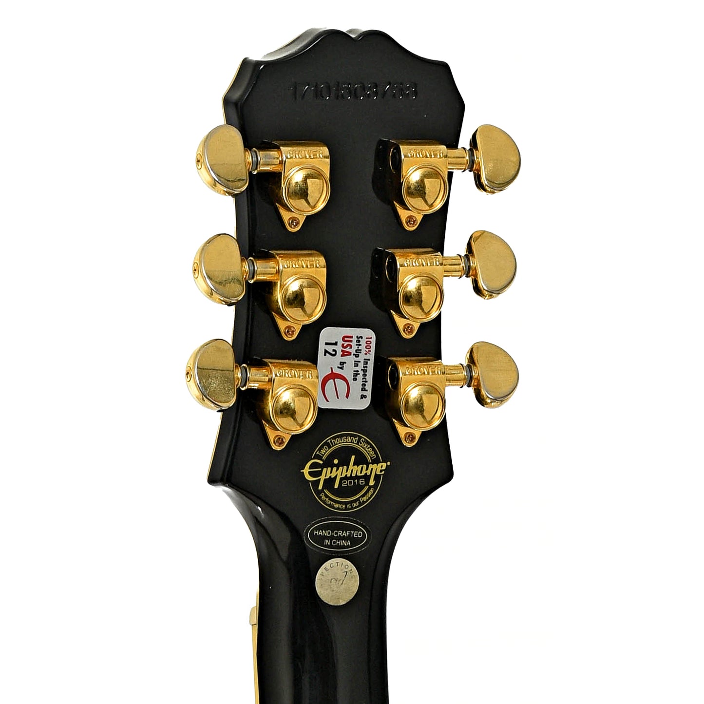 Tuners of Epiphone Les Paul Custom Pro Electric Guitar