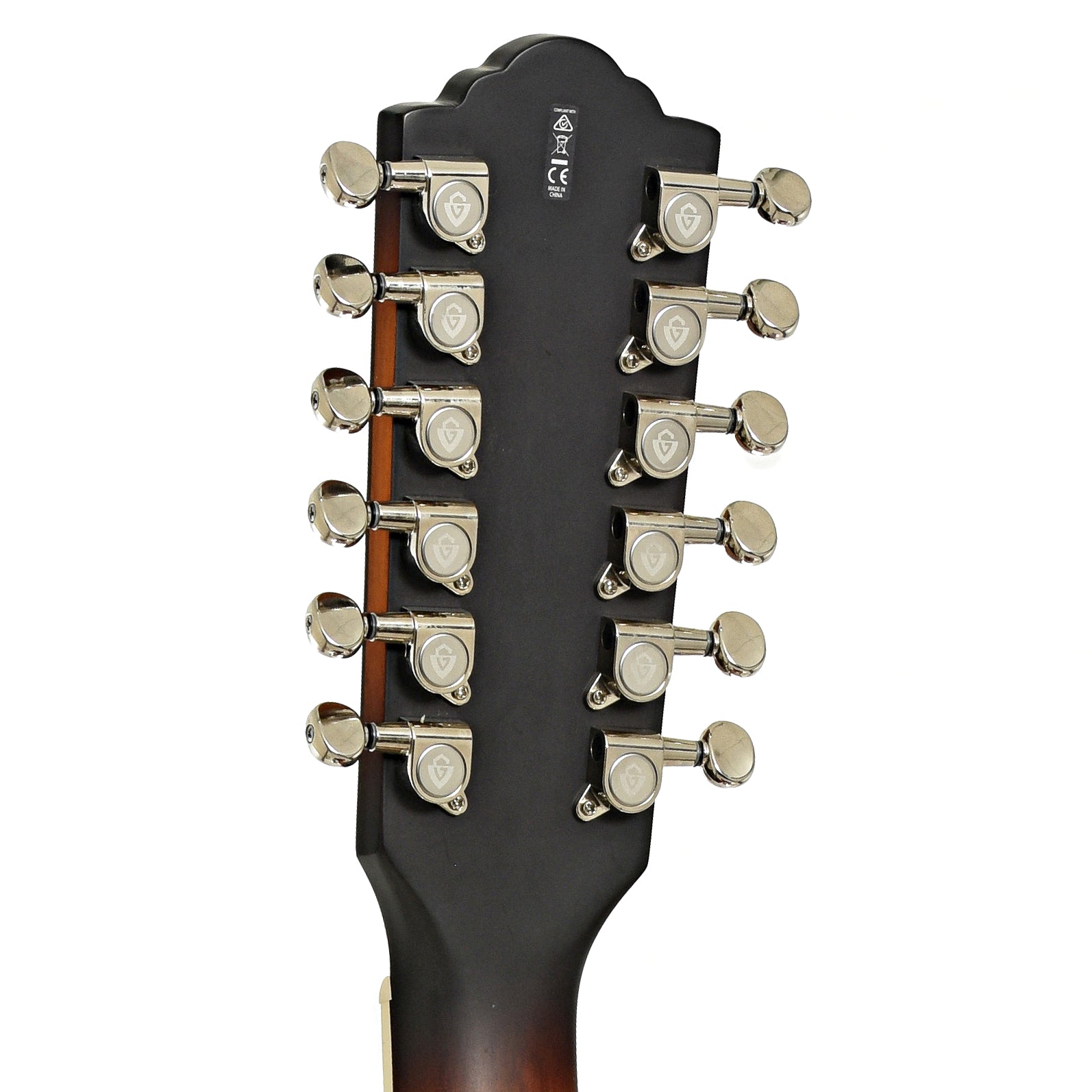 Tuners of Guild F25-12e Deluxe 12-String Guitar