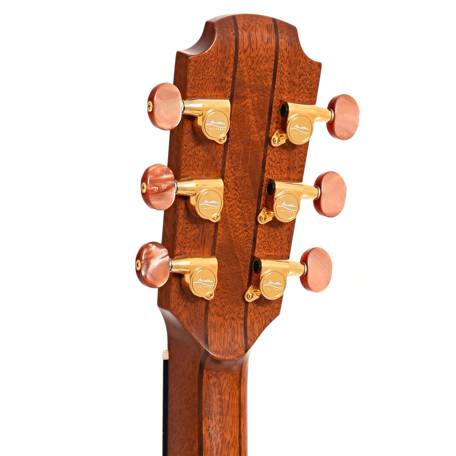 Back headstock of Lowden F32C Acoustic