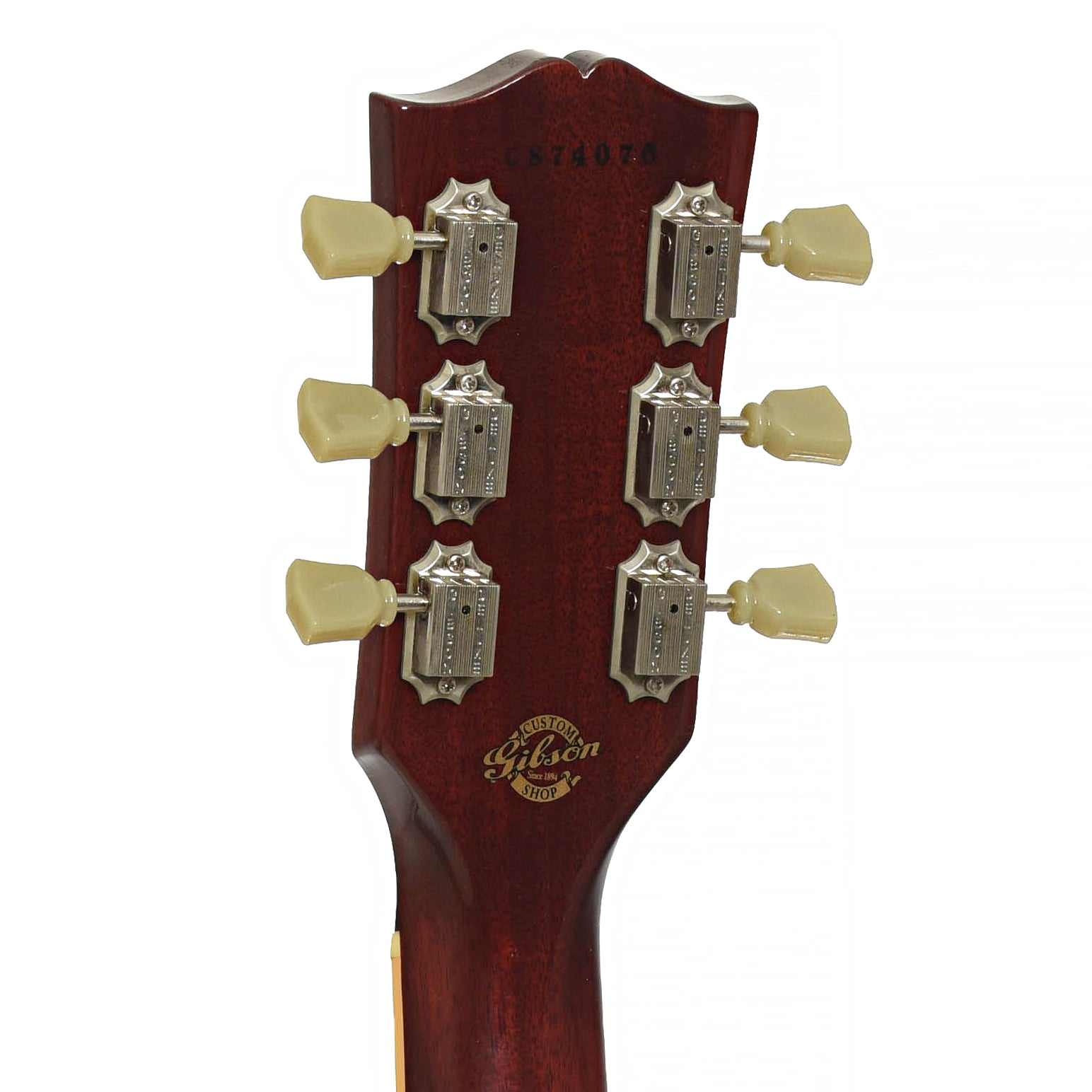 Tuners of Gibson Custom Shop ES-339 Hollowbody Electric Guitar