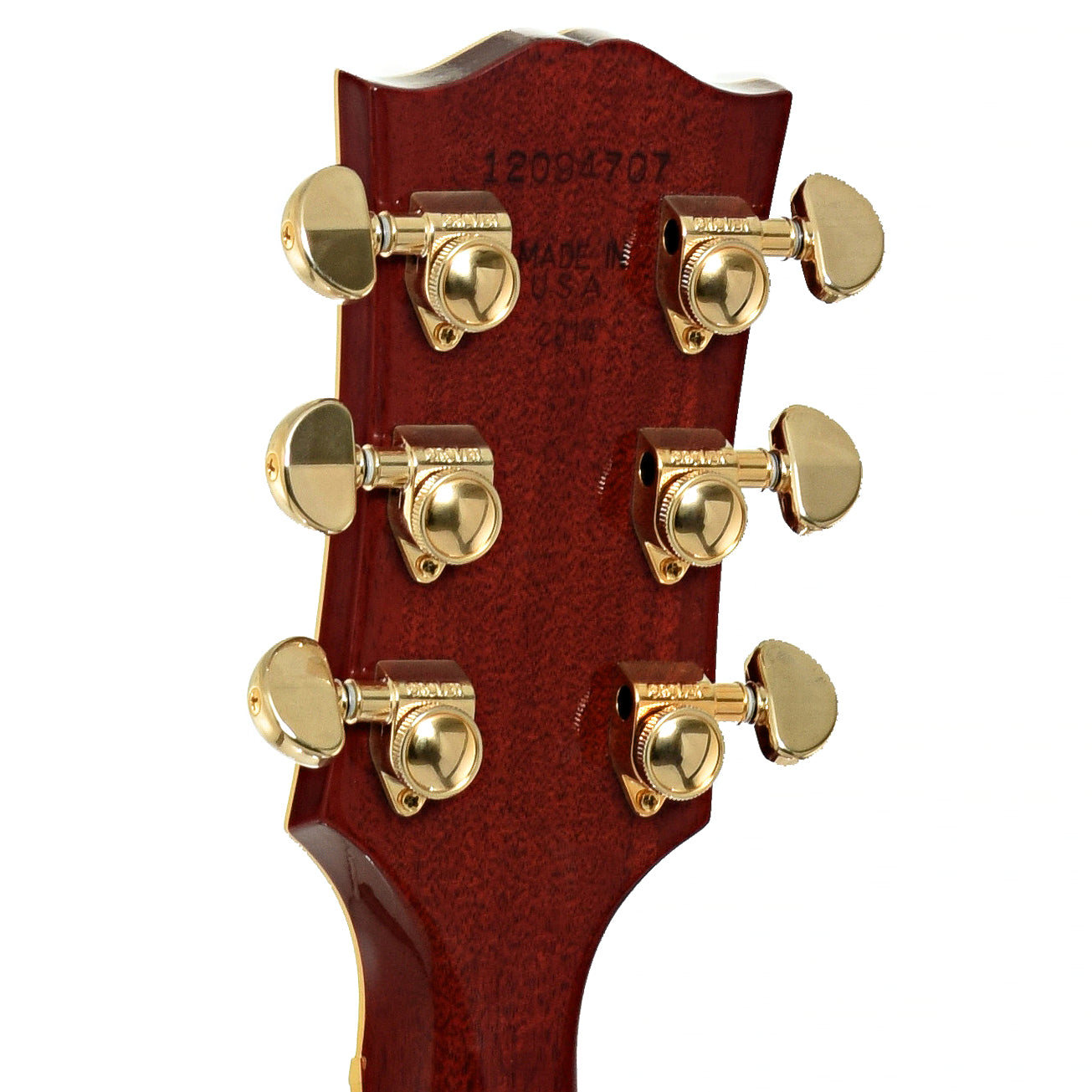 Tuners of Gibson ES-355 w/ Bigsby Hollowbody Electric Guitar