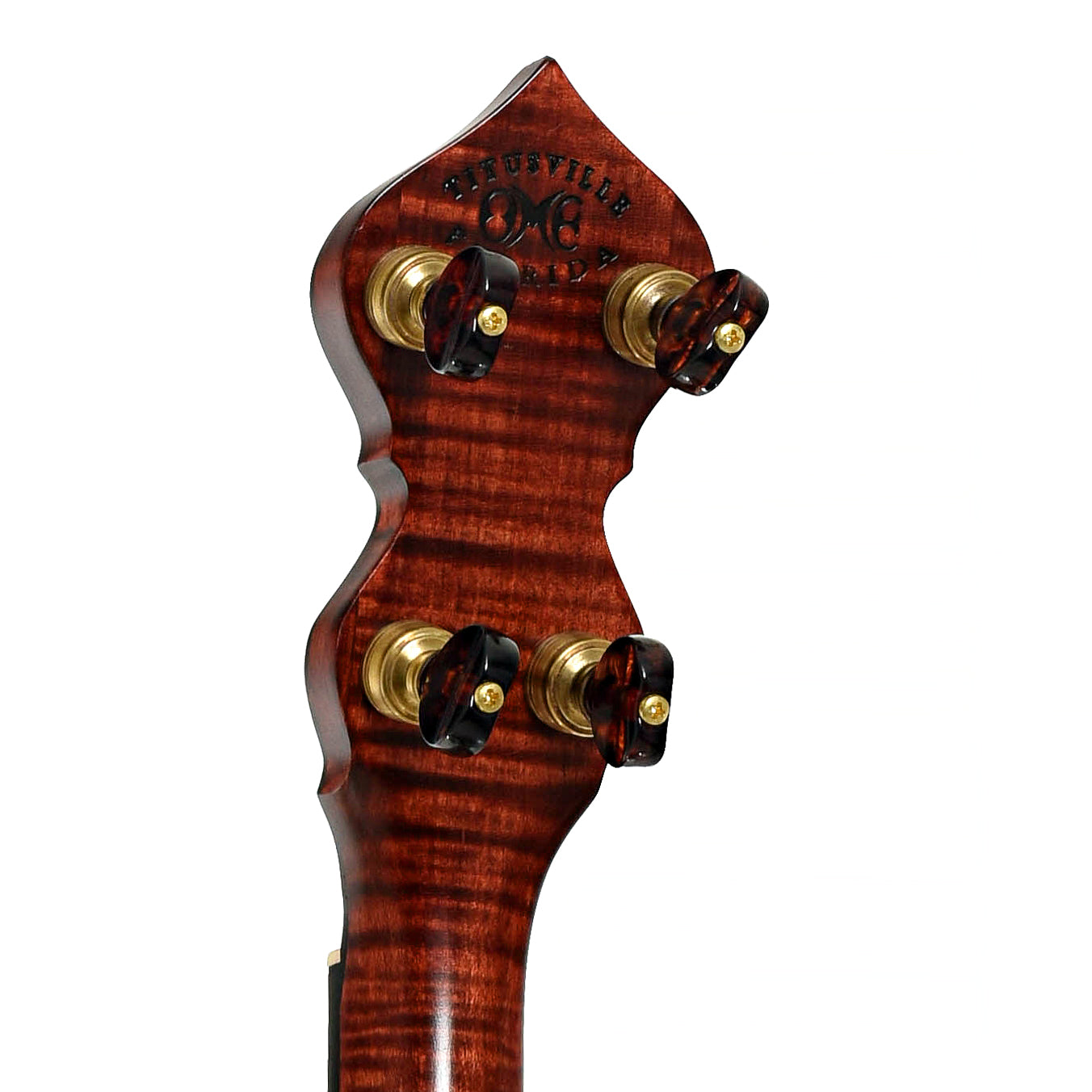 Tuners of Ome Jubilee 12" Openback Banjo, Maple Neck