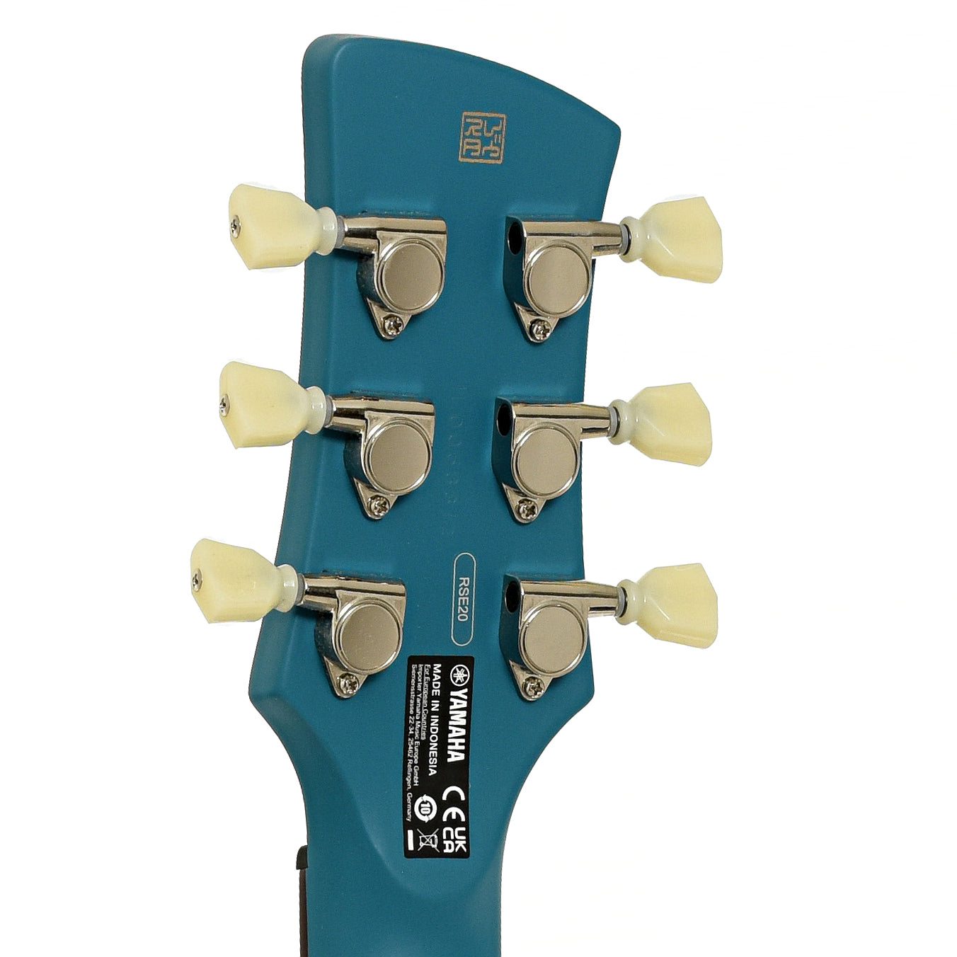 Tuners of Yamaha RSE20 Revstar Element Electric Guitar, Swift Blue