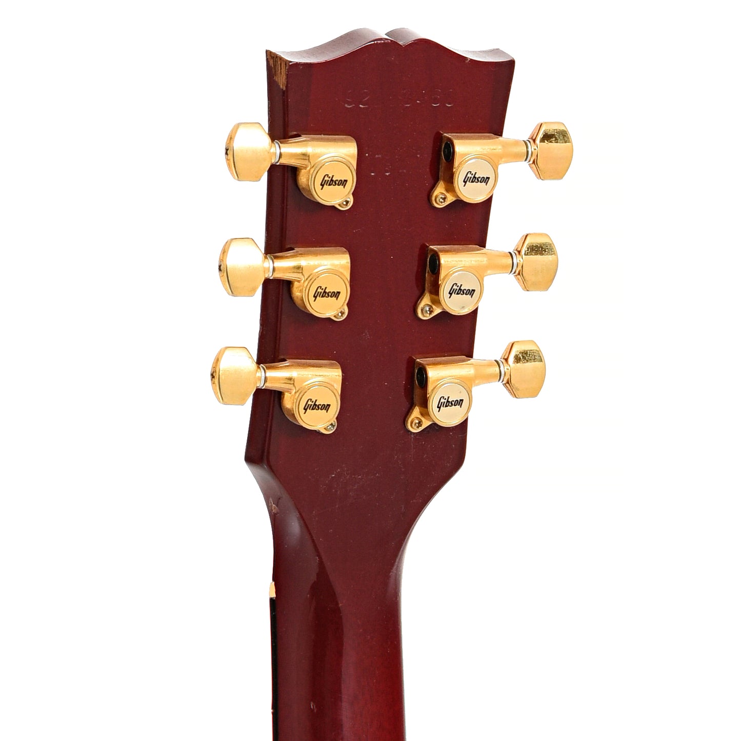 Back headstock of Gibson Les Paul Studio (1993)