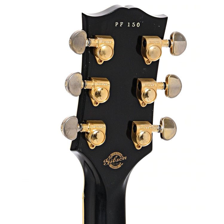 Back headstock of Gibson Les Paul Custom Peter Frampton 
