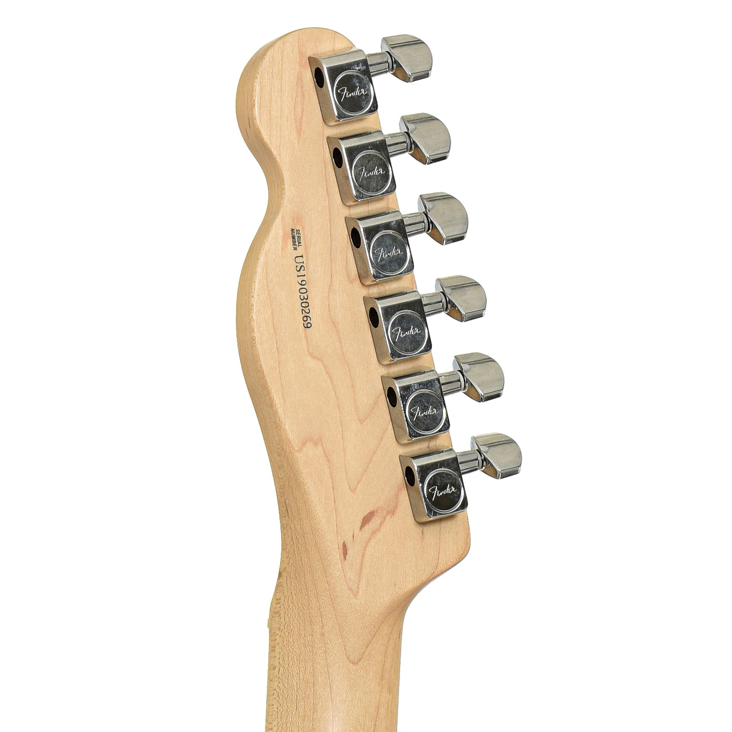 Tuners of Fender American Professional Telecaster Electric Guitar