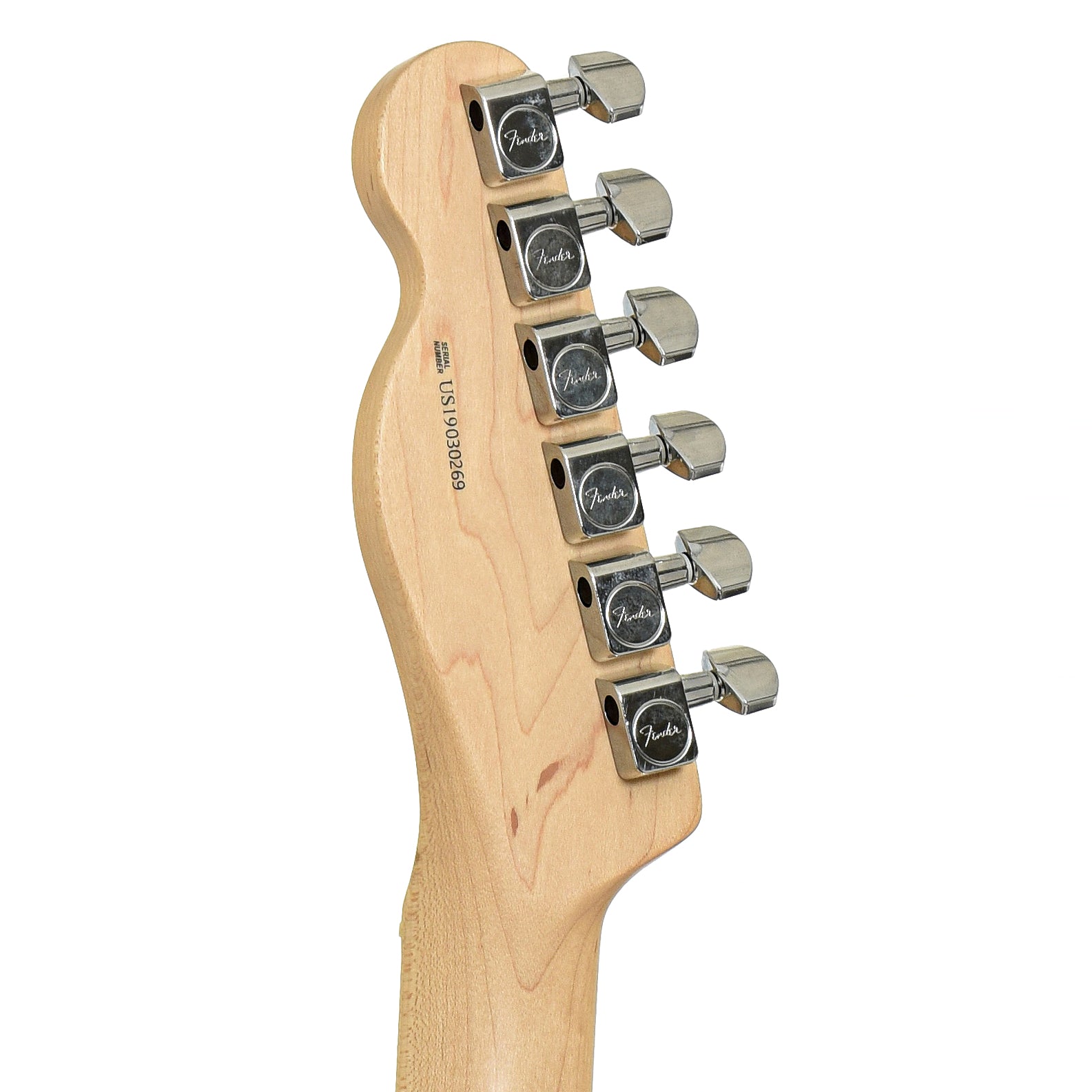 Tuners of Fender American Professional Telecaster Electric Guitar