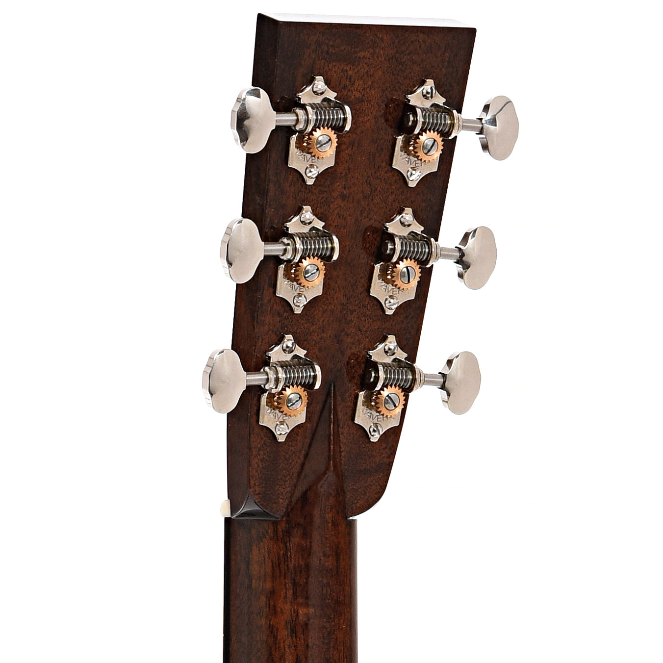 Back headstock of Collings D2H 