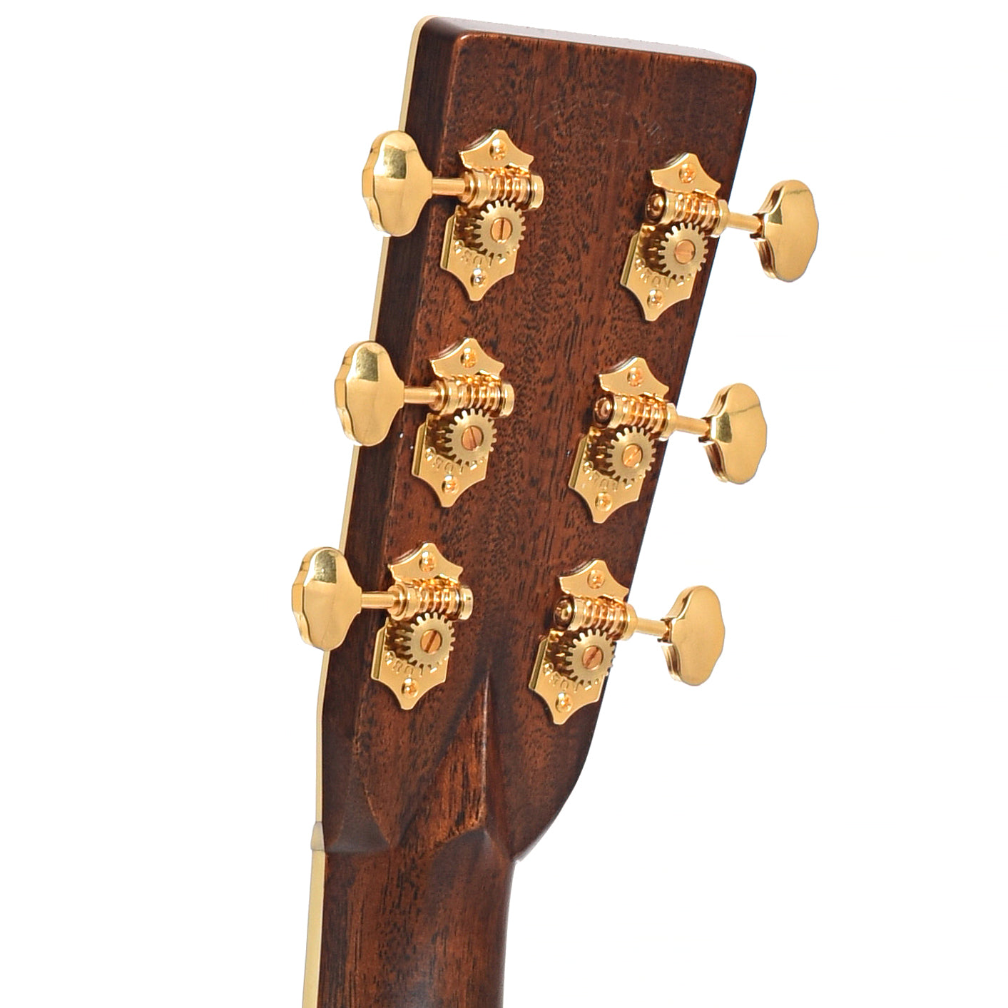 Tuners for Martin Custom 41-Style Dreadnought Guitar & Case, Flame Mahogany & Adirondack Spruce
