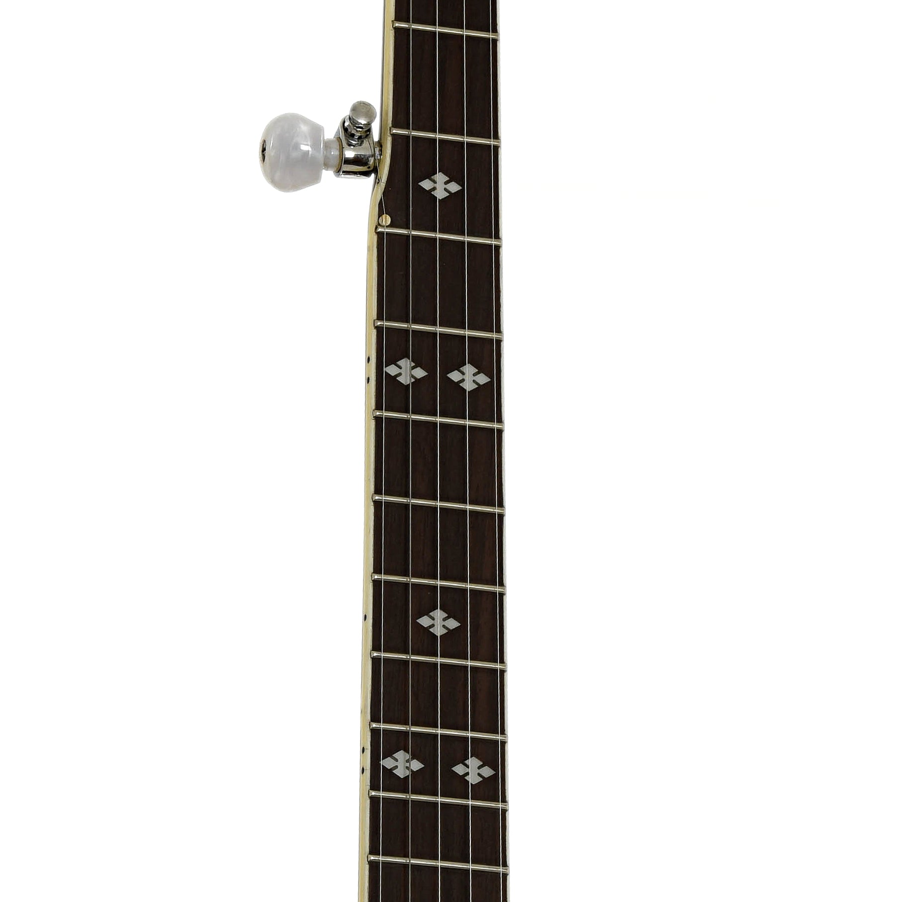 Fretboard of Gold Tone BG-250F Orange Blossom Resonator Banjo