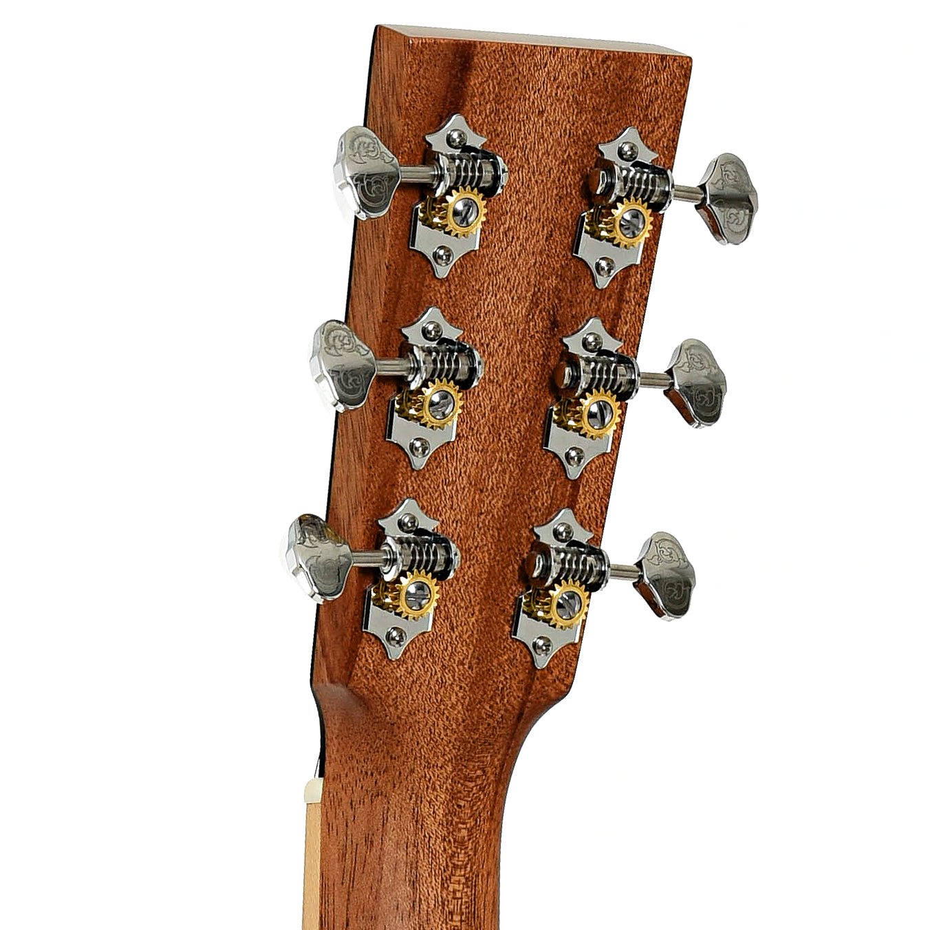 Tuners of Larrivee SD-40R Legacy Series Slope Shoulder Dreadnought Acoustic Guitar