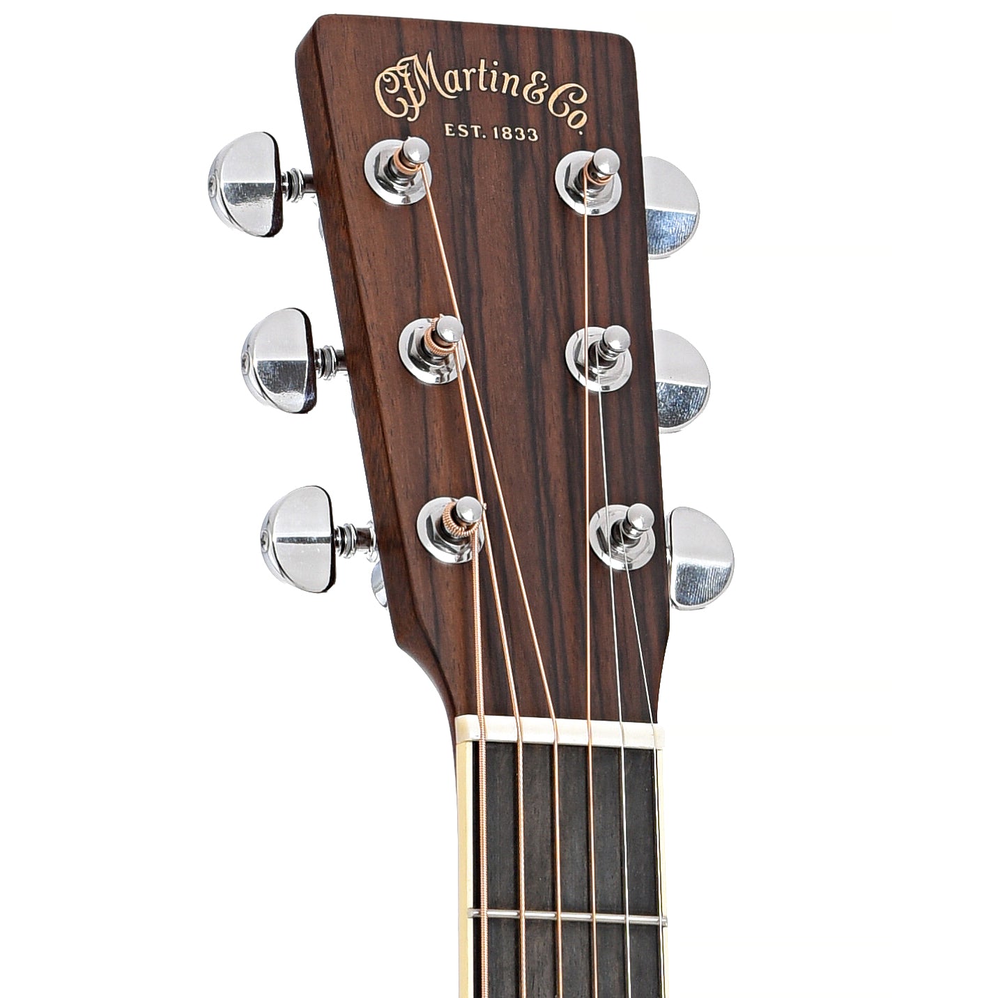 Front headstock of Martin D-35 Guitar