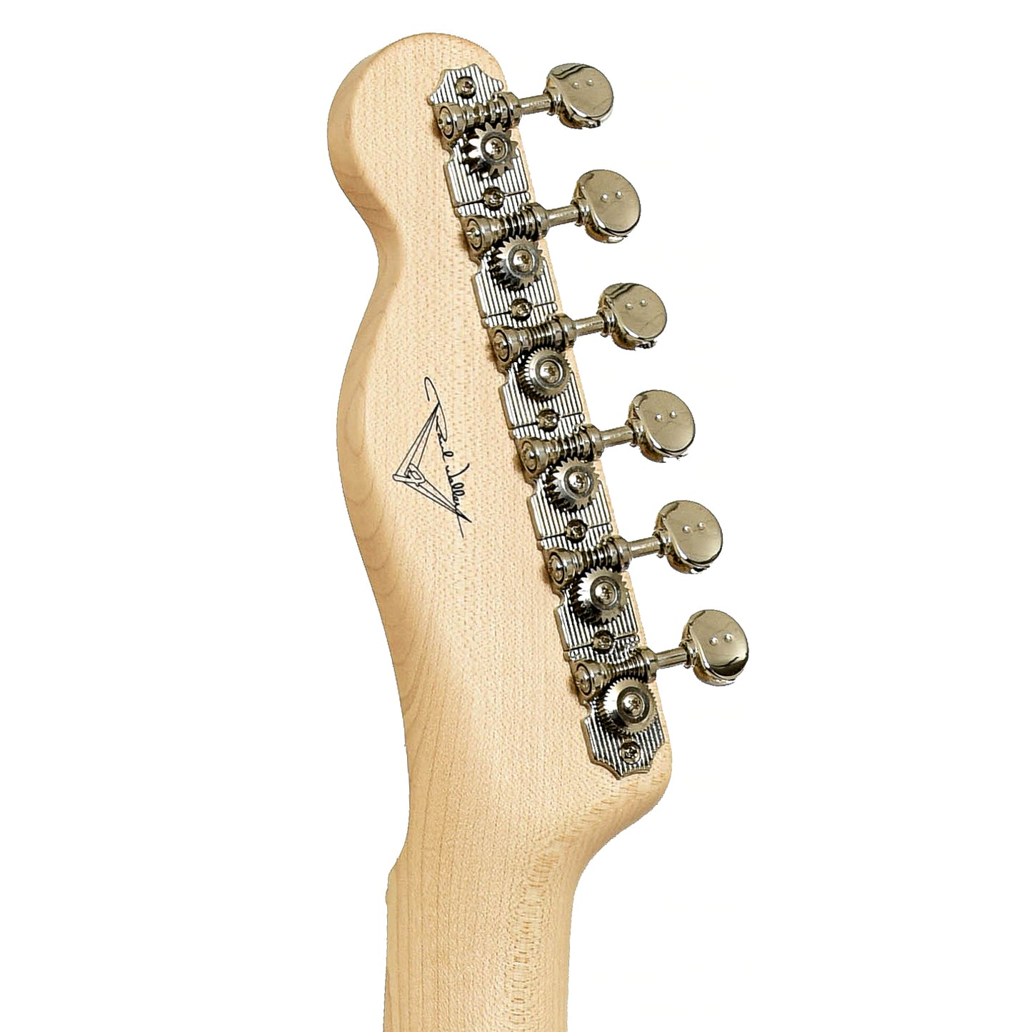 Tuners of Fender Custom Shop '52 Ash HS NOS Master Built Telecaster Electric Guitar 