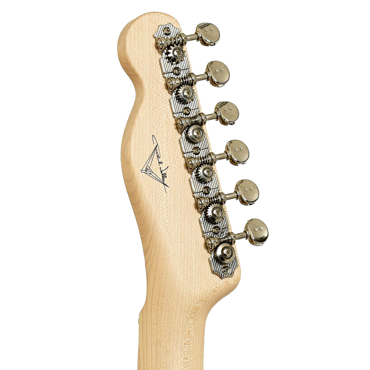 Tuners of Fender Custom Shop '52 Ash HS NOS Master Built Telecaster Electric Guitar 