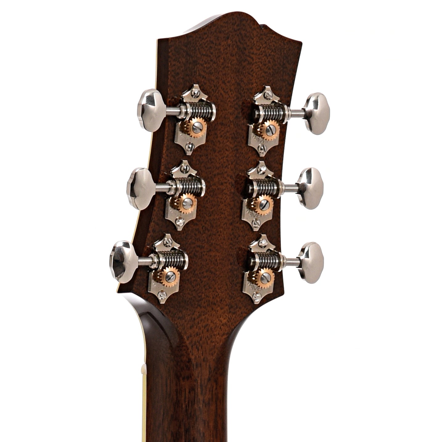 Back headstock of Collings SJ Indian Guitar