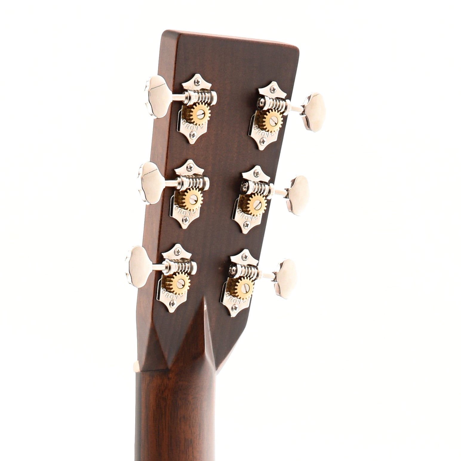 Back Headstock of Martin OM-28E Guitar 2024